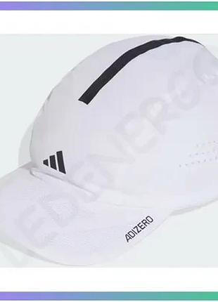 Кепка adidas runxadiz белая унисекс 56 см спортивная шапка для бега и тренировок sku_kd6975