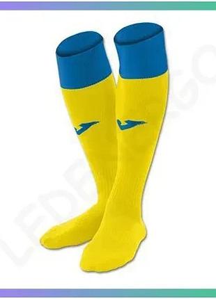 Гетры joma calcio 24 желто-синие для футбола унисекс 34-39 антибактериальные sku_400022.900