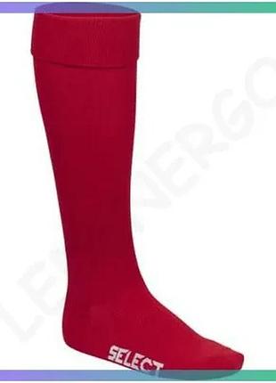 Гетры select football socks club v22 красные 28-32 для футбола и футзала унисекс sku_655282-333