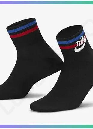 Шкарпетки nike u nk nsw everyday essential an 3pr чорні унісекс 34-38 для спорту та активного відпочин sku_dx5080-010