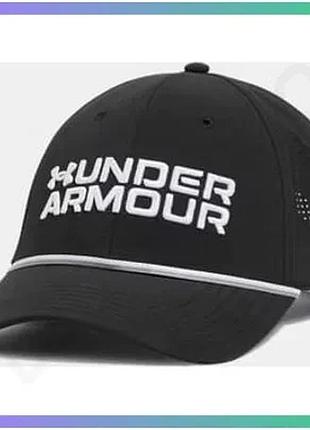 Кепка under armour m js drive rope snapback чорна чоловіча універсальна кепка для активного відпочинку sku_1389912-001