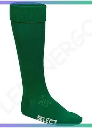 Гетры select football socks club зеленые унисекс 37-41 для футбола с вентиляцией и эластичностью sku_655282-444