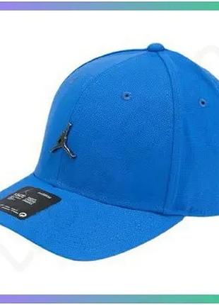 Кепка nike jordan clc99 cap metal jm голубая унисекс для спорта и активного отдыха sku_cw6410-403