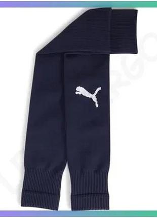 Гетри puma teamgoal sleeve sock сині чоловічі 39-42 футбольні шкарпетки для тренувань та ігор sku_706028-06