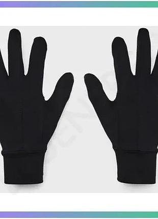 Рукавички under armour storm liner черные женские lg водоотталкивающие для зимнего спорта sku_1365973-001