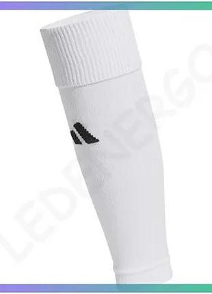 Гетры adidas milano sleeve белые 40-42 для футбола унисекс спортивные чулки sku_jz2319