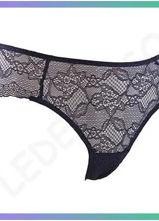 Трусы infinitif slip-x1-femme синий m кружевные для женщин средней посадки sku_19890793-5