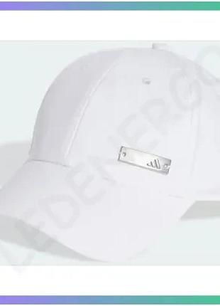 Кепка adidas bb cap lt met белая osfm 56-58 см для тренировок и повседневного использования sku_jf8484