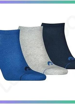 Спортивные шкарпетки head sneaker 3ppk унисекс 39-42 хлопок для тренировок и повседневной носки sku_761010001-001