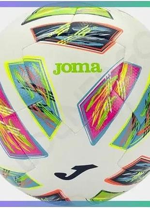 Футбольний м'яч joma dinamic iv мультиколор розмір 5 для гри на траві та штучній траві sku_401495.023