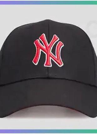 Кепка 47 brand mlb new york yankees чорна червона універсальна для активного відпочинку та повсякденно sku_b-sumvp17wbp-bk