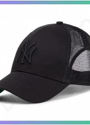 Кепка-тракер 47 brand mvp ny yankees черная зеленая унисекс для активного отдыха и повседневной носки sku_b-brans17ctp-bkb