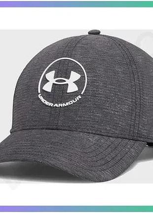 Кепка m js drive snapback сірий under armour чоловіча стильна кепка для активного відпочинку кепка для sku_6000362-001