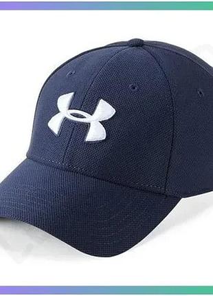 Кепка under armour blitzing 3.0 синя чоловіча m/l для спорту та активного відпочинку кепка для чоловік sku_1305036-410