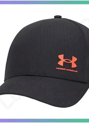 Кепка under armour iso-chill armourvent adjustable черная для мужчин спортивная кепка sku_1383440-003