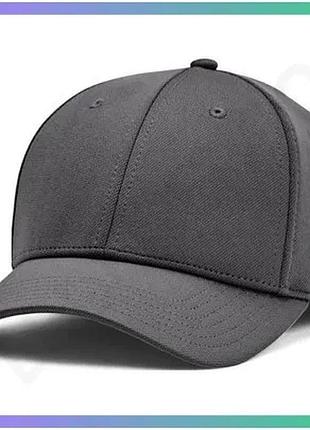 Кепка under armour m blitzing low team str сірий чоловіча m/l для спорту та активного відпочинку sku_1376702-040