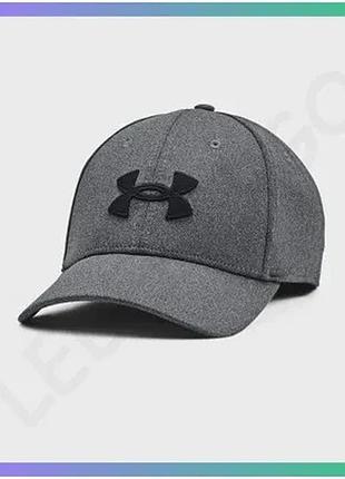 Кепка under armour men's blitzing темно-сірий чоловіча спортивна кепка m/l для активного відпочинку sku_1376700-003