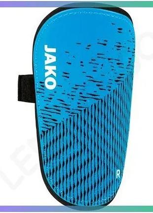 Щитки jako performance basic l 185 см с застежкой липучкой легкие защитные щитки для футбола синего цв sku_2765-440