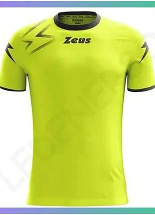 Футболка zeus shirt mida жовта для чоловіків l спортивна футболка з коротким рукавом 100% поліестер sku_z01492