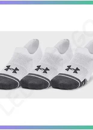 Шкарпетки under armour performance tech 3pk ult белые унисекс md для спорта и повседневной носки sku_1379502-100