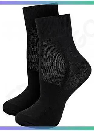 Спортивные носки asics 2ppk sport sock черные унисекс 35-38 для бега и повседневного ношения sku_3033a393-001