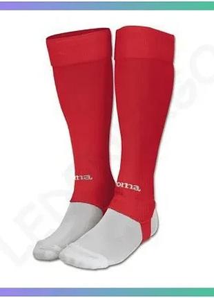 Гетры joma leg ii красные 39-42 для футбола унисекс эластичные спортивные гетры sku_400753.600