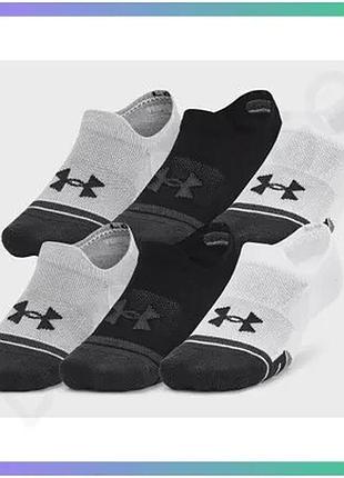 Шкарпетки under armour performance tech 3pk серые унисекс xl для спорта и повседневной носки sku_1379502-011