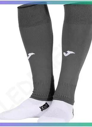 Гетры joma leg ii без носка серые 35-38 для футбола и других видов спорта унитекс sku_401533.150
