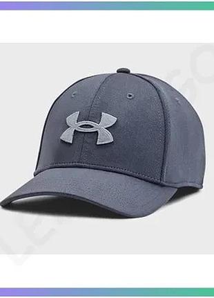 Кепка ua men's blitzing сірий чоловіча m/l спортивна кепка для активного відпочинку та спорту sku_1376700-044