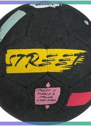 Футбольний м'яч select fb street v26 темно-синій 4,5 для вуличного футболу денім унісекс sku_093590-999