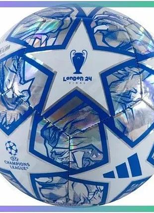 Футбольный мяч adidas ucl training размер 5 для тренировок с машинным швом и покрытием тпу sku_in9326