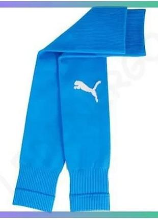 Гетри puma teamgoal sleeve sock синій 43-46 футбольні шкарпетки для чоловіків унісекс для спорту sku_706028-02
