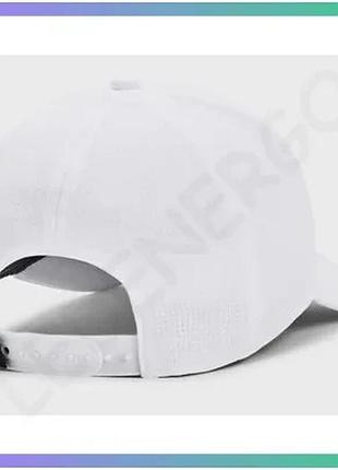 Кепка under armour jordan spieth tour adj hat біла чоловіча спортивна кепка для активного відпочинку sku_1361544-103