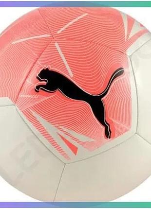 Футбольний м'яч puma big cat білий рожевий 5 для тренувань та аматорської гри унісекс sku_084589-01