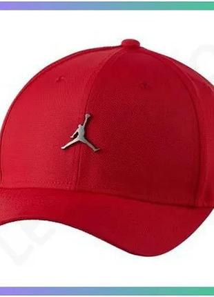 Кепка nike jordan clc99 червона спортивна кепка з козирком для чоловіків та жінок sku_cw6410-687