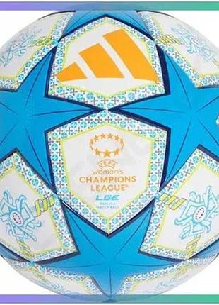 Футбольний м'яч adidas uwcl league 2025 розмір no5 для тренувань і ігор жіночий м'яч fifa quality sku_jh1299
