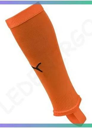 Гетры puma team liga stirrup socks core оранжевые унисекс 35-38 для футбола защитные гетры sku_703439-08