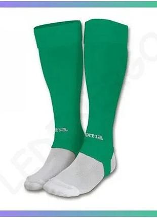 Гетры joma leg ii зеленые 39-42 для футбола унисекс эластичные спортивные гетры sku_400753.450