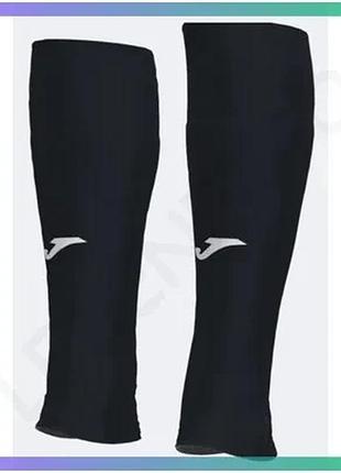Гетри joma leg ii без шкарпетки чорні для футболу унісекс 43-47 еластичні спортивні гетри sku_401533.100