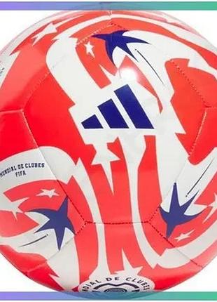 Футбольний м'яч adidas fcwc club розмір no5 для тренувань дітей машинне шиття для гри на полі sku_jd3821