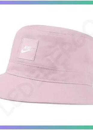 Панама nike y nk bucket core розовая для детей s/m защитная панама от солнца sku_cz6125-663