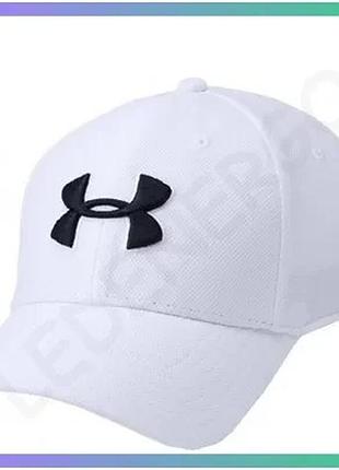 Кепка under armour blitzing 3.0 біла чоловіча l/xl для спорту та активного відпочинку sku_1305036-100
