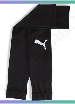 Гетры puma teamgoal sleeve sock черные 39-42 футбольные носки для мужчин унисекс sku_706028-03