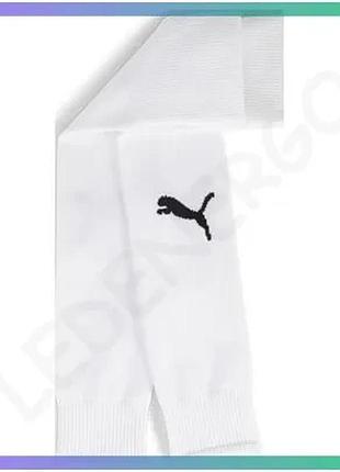 Гетри puma teamgoal sleeve sock білий 35-38 футбольні шкарпетки для чоловіків унісекс з підтримкою sku_706028-04