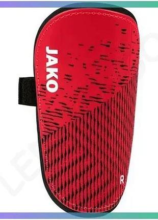 Щитки jako performance basic красные m для футбола на гомілку легкие унісекс 160 см sku_2765-110