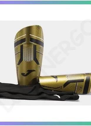 Футбольные щитки joma j-pro желто-черные для защиты голени чоловеческие l рост 155-175 см sku_401490.901