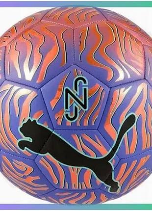 Футбольний м'яч puma neymar jr graphic фіолетовий помаранчевий розмір 4 для активного відпочинку та сп sku_084678-01