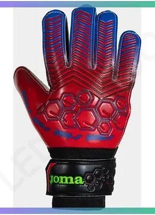 Рукавички воротарские joma calcio красные 7 19,6 см для футбольного вратаря защитные перчатки sku_401707.607
