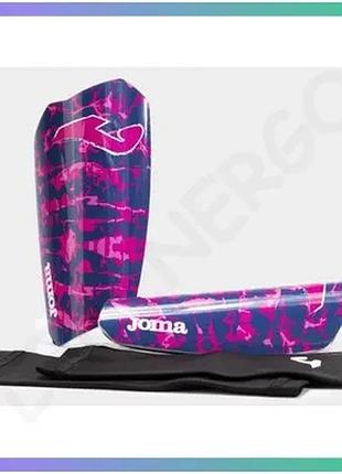 Щитки joma spartan синего и розового цвета для футбола l для мужчин рост 155-175 см sku_401489.305