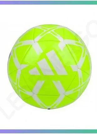 Футбольний м'яч adidas starlancer club it6383 розмір no5 для тренувань та аматорських матчів м'яч для sku_it6383